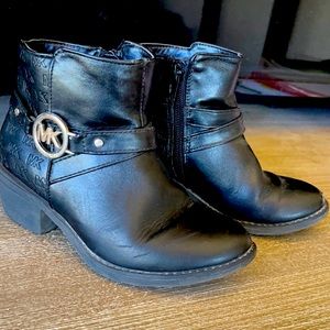 Little Girls Black Boots